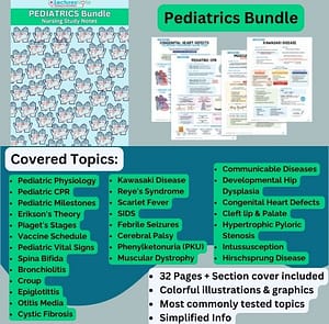 Pediatrics Bundle nursing notes