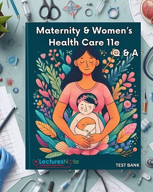 Maternity & Women's Health Care 11th Edition Test Bank by Lowdermilk