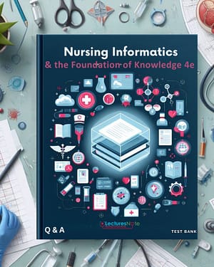 Nursing Informatics & the Foundation of Knowledge 4th Edition by Mcgonigle test bank