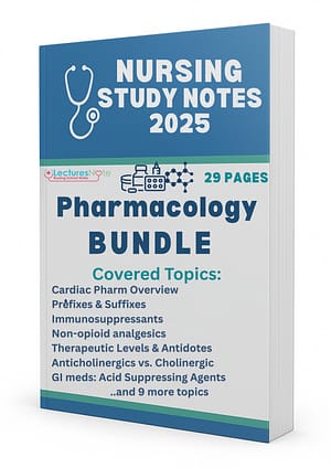 Pharmacology nursing notes