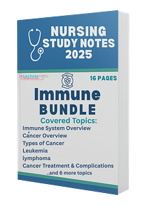Immune Bundle nursing study notes