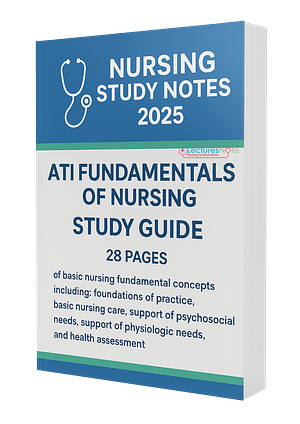 ATI Fundamentals of Nursing study guid