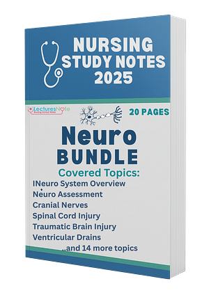Neuro Health Bundle nursing notes