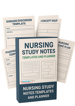 Nursing School Templates & Planners