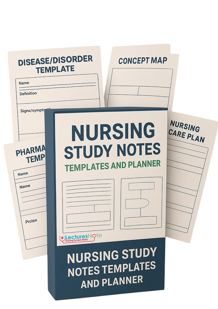 Nursing School Templates & Planners